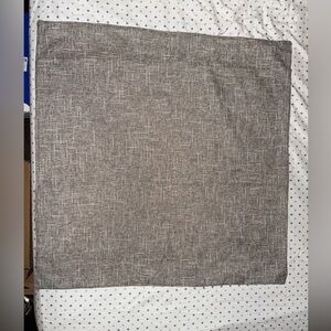 Kevin Textile 2 Pcs Throw Pillow Cases Textural Faux Linen Decor Square Cushion